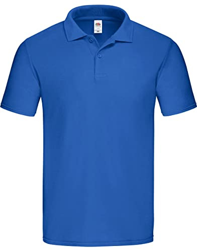 Fuit of The Loom 63050 Original Polo Shirt - Royal Blue - 3XL