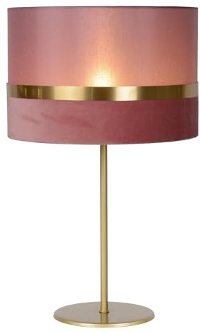 LUCIDE EXTRAVAGANZA TUSSE - Tischlampe - Ø 30 cm - 1xE14 - Rosa