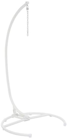 Hespéride - Base para Silla Colgante Panao, Color Blanco, Altura 210 cm, Acero Inoxidable, Carga máxima 110 kg - para jardín, terraza y balcón