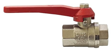 Kippen 5002AX - Valvola a Sfera F/F - 1/2 con Maniglia a Leva.