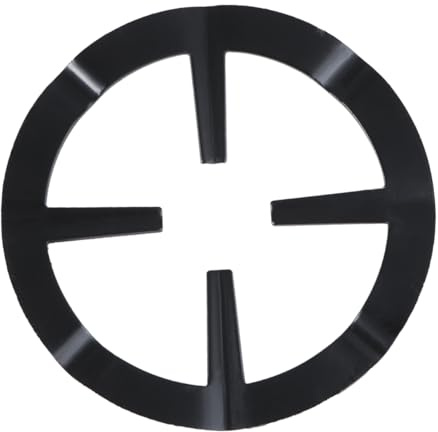 IMIKEYA Support De Cuisinière à Gaz En Acier Résistant Haute Température, Grille Anti-dérapante Compatible Plaque De Cuisson Gaz, Pour Cafetière Et Poêles, Usage Domestique Et Restauration