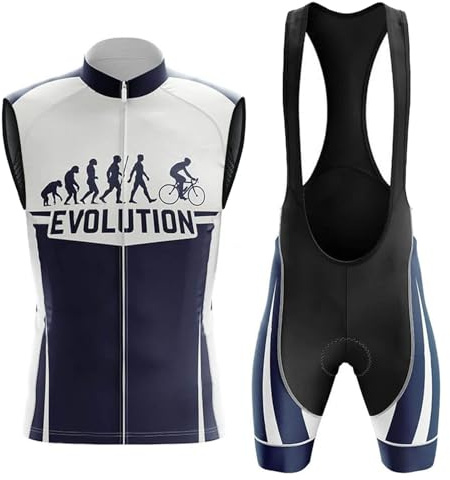 Maillot Ciclismo Hombre Verano Conjunto Ciclista Sin Mangas Ropa Bici MTB