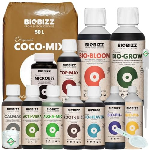 Weedness BioBizz Coco 50 L COCOSET End-Premium ALL-STAR – Substrat coco professionnel avec engrais avancés – Haute performance pour culture indoor & hydroponie
