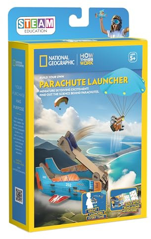 National Geographic Parachute Launcher Educational Kit