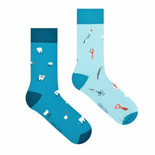 Spox Sox Casual Unisex - Calcetines multicolores y coloridos para individualistas, 40-43