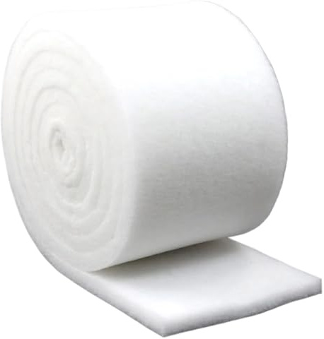 JBJYGSG Esponja Filtro Acuario Esponja filtrante for Acuario, Espuma Blanca de filtración, Almohadilla de Esponja for Filtro de pecera, Espumadera de Alta Densidad(30x100cm)