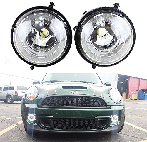 Newsun passgenaue, leistungsstarkes LED-Tagfahrlicht/-Nebelscheinwerfer im Halo-Angel-Eyes-Stil