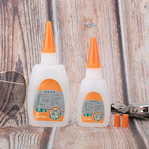 Shanrya Uhrenöl, 20ml + 30ml Uhrenöl, Uhrenwerkzeug Reinigung Reparatur für Uhren für Uhrmacher für den täglichen Gebrauch für Uhrenreparateure