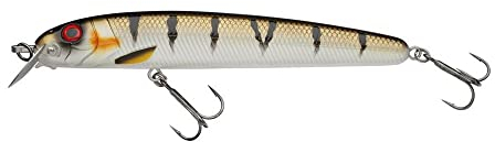 Abu Garcia Beast Hi-Lo Sinking Lure | Verstellbarer Raubfischköder mit Hi-Lo-System | Crankbait mit individueller Tiefeneinstellung für Hecht, Zander, Muskie | Copper Perch, 10 cm