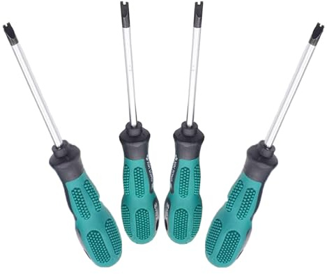 Set Cacciaviti da 4 pezzi, Set di Cacciaviti di Precisione, utensile manuale con punta a U tipo CRV, set Cacciaviti Professionali Attrezzi