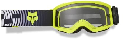 Fox Racing Youth Main Collect Motocross-Dirtbike-Brille, Grau/Gelb, Einheitsgröße