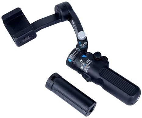 3 AXISS Smartphone Gimbals Stabilizzatori Luce di Riempimento Regolabile Per Registrazioni Video E Vlogging
