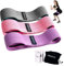 PROIRON Resistance Bands rutschfeste Fitnessbänder für Booty-Widerstandsbänder 3er Set für Hüfte Beine Pilates Yoga Krafttraining