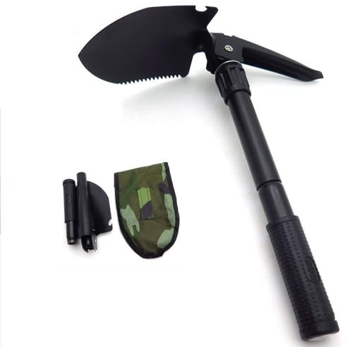 SMT- Multi-functional Military Folding Shovel Survival Spade Emergency Garden Camping