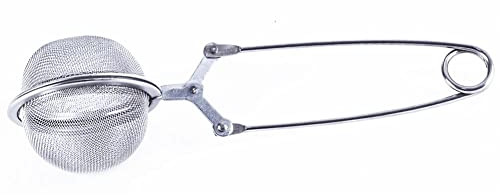 Passoire à thé, filtre à thé, passoire en acier, pince à thé, pince à épices pour infusion de tisanes, passoire à thé