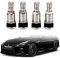 Valves De Jante Universelles, 4 Pièces Métal Camion De Voiture Moto Tubeless Tire Tire Valve Tiges avec Capuchon De Poussière Tige De Valve De Roue sans Chambre à Air De Voiture 11,3 mm, Argent