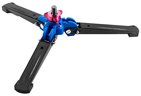 Tre gambe DSLR Fotografia Mini Treppiede Monopiede Unipod Base Stand Supporto con 3/8 Vite per Treppiede Fluid Ball Head