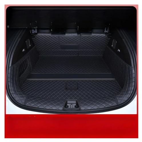 Protezione Bagagliaio Per BYD Per Sealion 7 07 2024 2025 Tappetino Bagagliaio Rivestimento Per Baule Posteriore Tappetino Pavimento In Pelle Protezione Vassoio Tappetini Tappeti Bagagliaio(Black full)