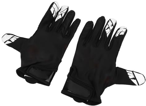 Baseball Glove, 2 Pcs Non -slip Convenient to Wear Batting Gloves for Exercise Match (M)