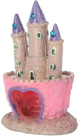 PENIKOKO Décor Aquarium Cartoon pour Aquarium Cachette pour Poissons Décoration Sécurisée et Facile à Nettoyer Adapté Eau Douce et