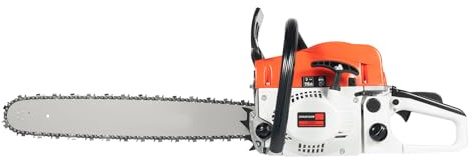 Motosierra de gasolina, motosierra inalámbrica manual de 2 tiempos, con embudo y botella mezcladora de combustible para taladrado, corte de madera y ramas