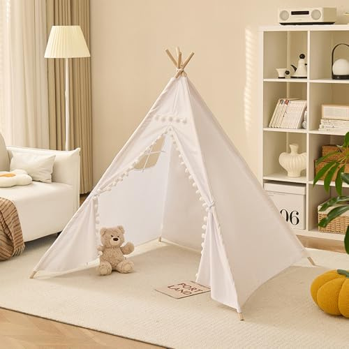 PLLYPE Tipi Tienda de campaña para niños, Tienda de campaña para niños, para Decorar la habitación de los niños, 80 * 70 * 70 cm