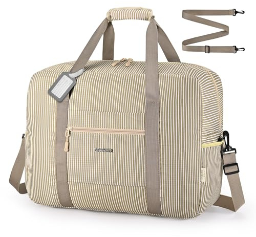 SPAHER Bolsa de Viaje 45x36x20 Easyjet Equipaje de Mano Bolsa de Deporte Gimnasio Impermeable Bolsos Maternidad Hospital Fin Semana 30L Mujer Hombres Cabin Travle Duffle Bag Gym Bag