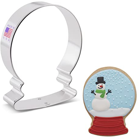 Ann Clark Cookie Cutters Cortador de galletas globo de nieve - 10,2 cm