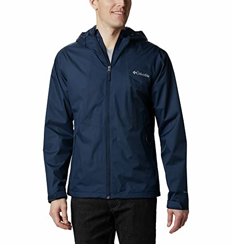 Columbia Inner Limits Jacket, Giacca Impermeabile Uomo, Collegiate Navy, Taglia XXL
