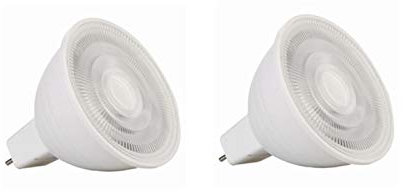 WELSUN MR16 - Lampadina LED 24 V 5 W - 50 W equivalente GU5.3, per casa, incasso, accento, illuminazione binario, confezione da 2 Bianco freddo.