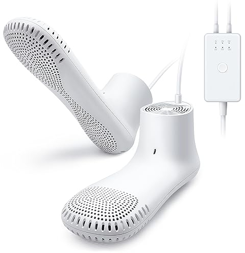 Home Care Wholesale Electric Shoe Dryer and Deodorizer -Enhanced Deodorising, Boot Dryer with Timer Shoes Socks Heater Boots Warmer, Built in Fan | No Noise