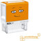 NIO School Motivations-Stempel unvollständig, Abdruckfarbe shiny orange, 38 x 14mm