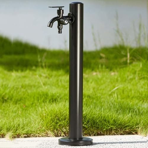 Columna de Agua Inoxidable para Jardín - Grifo Exterior con Fuente y Estación Dispensadora