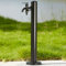 Columna agua jardín acero inoxidable,jardín de columna de agua,grifo de columna para exterior,grifo de columna de jardín,fuente jardin con grifo,estación dispensadora de agua para jardín(C)