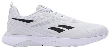 Reebok NANOFLEX TR 2 Baskets pour Femme Moon/Black/FTWR White, 38 EU, Moon Black FTWR White, 38 EU