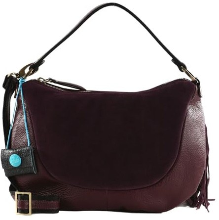 Gabs Cuero bolso de hombro bolso bandolera Marty TG Bowling Bag Chianti burdeos