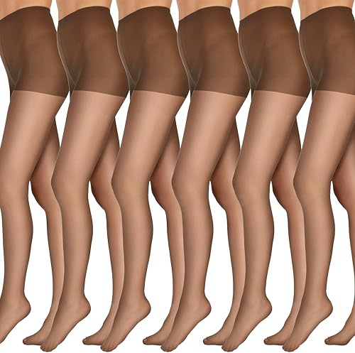 L'eggs Women's Everyday Control Top Pantyhose Pq0j96 6 Pairs