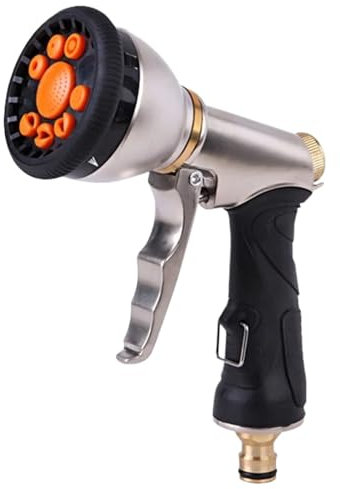 Nouveau pistolet de pulvérisation d'eau à haute pression, tuyau de lavage de voiture, bouteille de pulvérisation, arrosage de jardin, pistolet à eau de nettoyage