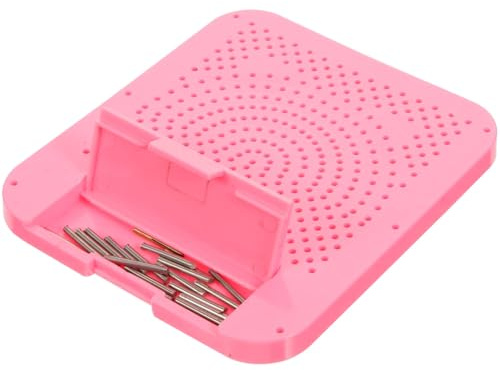 NUOBESTY Planche À Quilling Portable En Acier Inoxydable Et Abs 11X3.7 Pouces Outil De Quilling Pour Bricolage Cartes Décorations Artisanat Papier