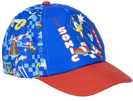 Sonic The Hedgehog Barnmössa, Sonic the Hedgehog design klassiskt videospel, sommarmössa för barn, present till barn