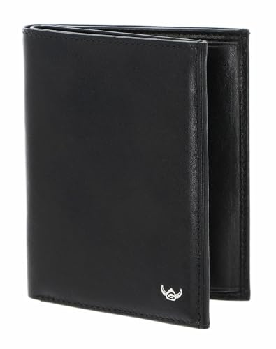 Golden Head Leder Geldbörse Colorado RFID Protect Kombischeintasche 1348 Schwarz