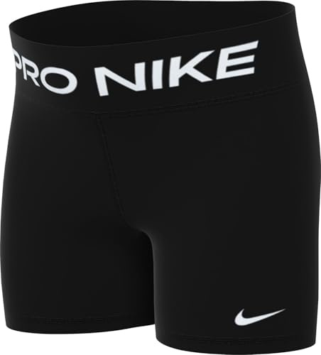Nike Pantalones Cortos Pro Dri-FIT (13 cm) (niños Mayores) (niñas) (Talla ampliada), FB2130