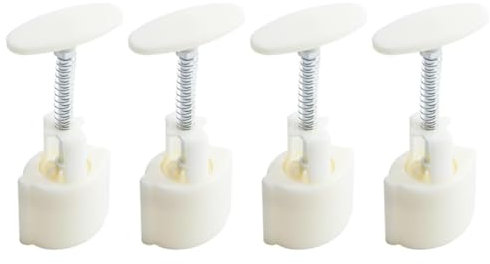 FeeSN Stampo per torta di luna, stampi per foglie, taglierina per biscotti da 30 g, stampo per stampa manuale a forma di foglio 3D