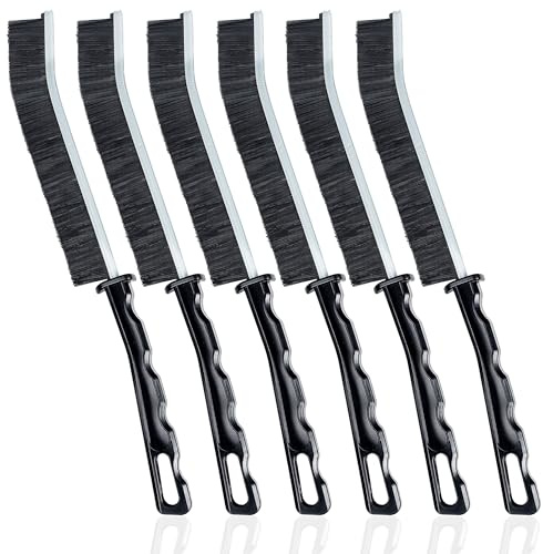 6 Pcs Crevice Cleaning Brush for Household Use, Hard Bristle Gap Cleaning Brush, Grout Gap Cleaning Supplies for Bathroom, Kitchen, & Shower, New 2025 Multifunctional Cleaning Tool