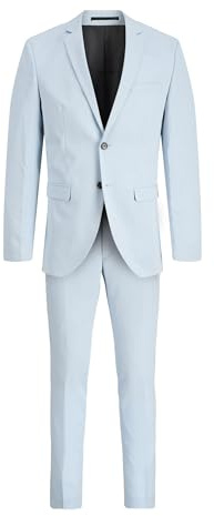 JACK & JONES Male Einreihiger Blazer und Hose Plus Size Regular Fit Anzug