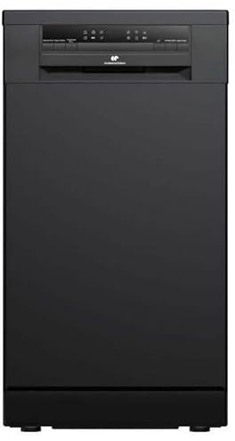 Lave-vaisselle pose libre - CONTINENTAL EDISON - CELV1145B - 11 couverts - 45 cm - 45 dB - Noir