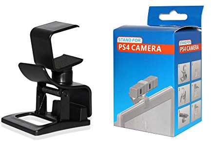 OSTENT TV Clip Mount Ständer Halter kompatibel für Sony PS4 Eye Kamera Sensor