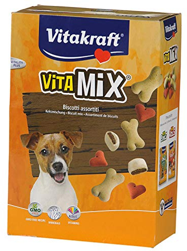 VITAKRAFT Vita Mix Friandises - Juego de 3 Galletas para Perros (300 g)