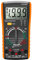 Multimetro multifunzionale DT9205A Multimetro digitale AC/DC Misuratore di tensione di resistenza Tester di capacità per usi industriali domestici(arancia)