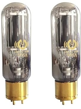 JINGERL 2pcs 805a Audio Válvula de vacío Amplificador de válvula Preamplificador Reemplace 845 Test de fábrica Precisión Pareja coincidente (Color : 2 pcs match pair)